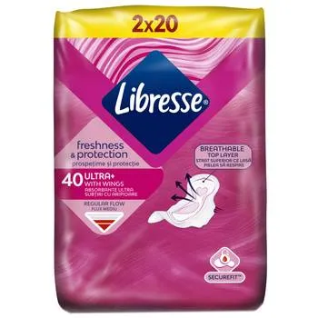 Absorbante Ultra Normal, 40 bucati, Libresse