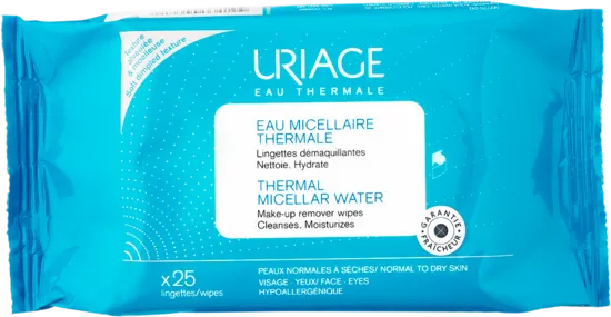 URIAGE EAU THERMALE SERVETELE DEMACHIANTE TEN NORMAL-USCAT X 25 BUCATI