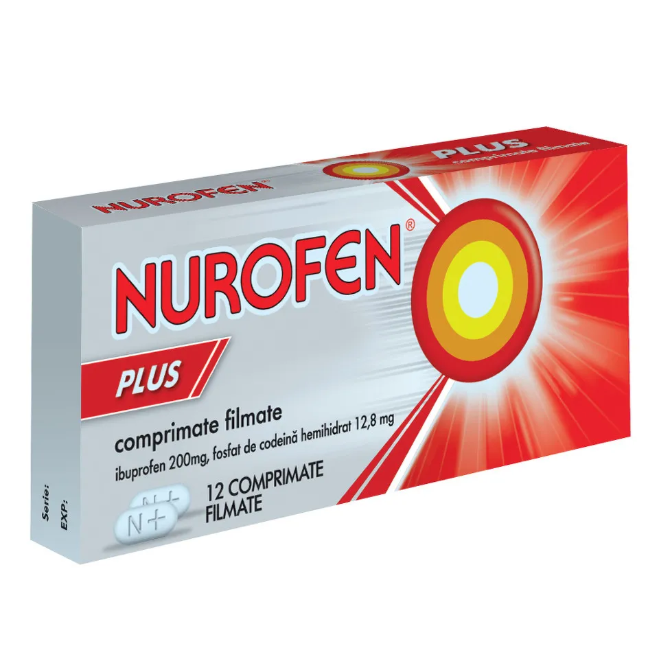 NUROFEN PLUS 12 COMPRIMATE FILMATE