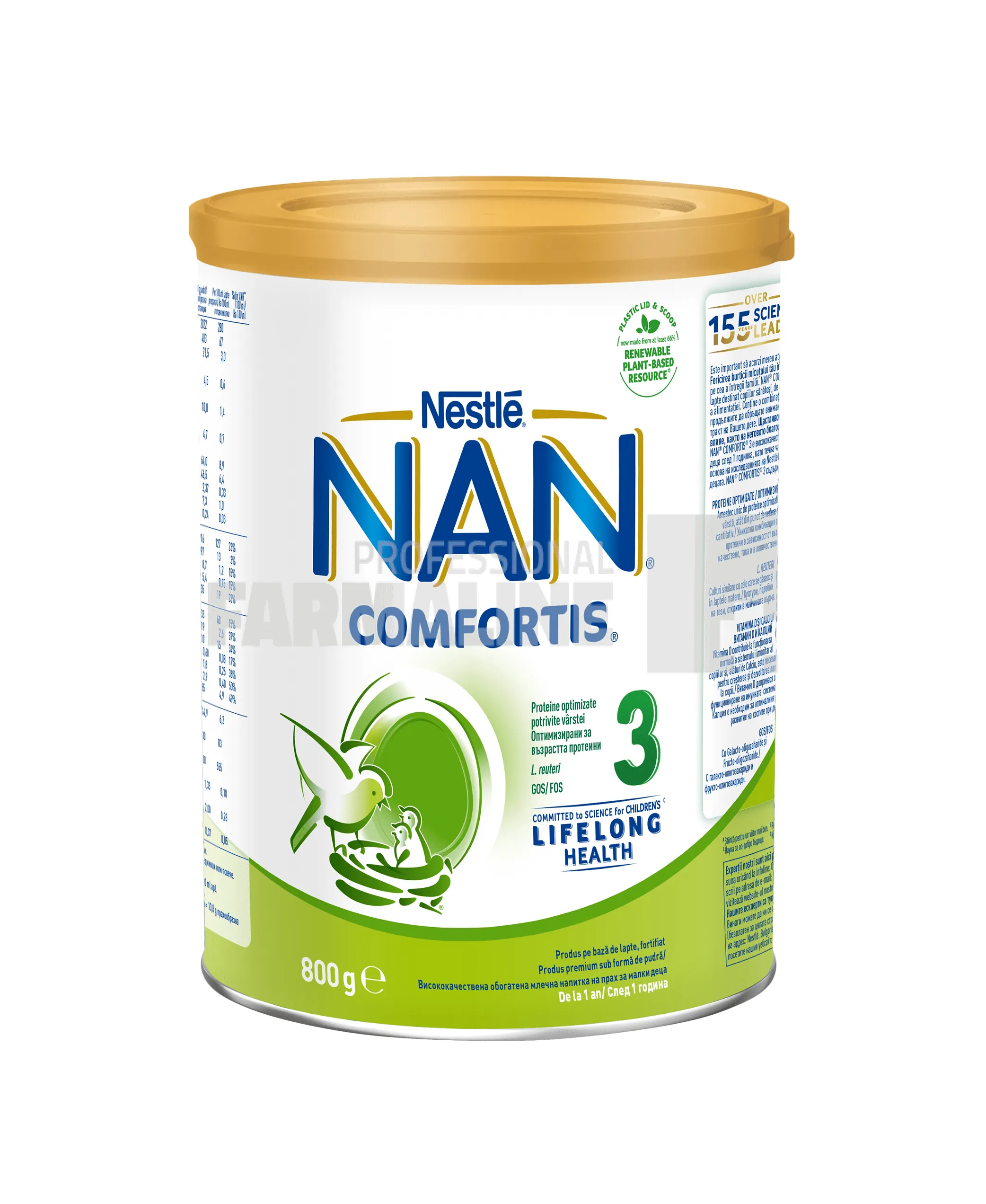 Nan 3 Comfortis 12+ luni 800 g