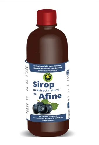 Sirop afine x 500ml (Hypericum)