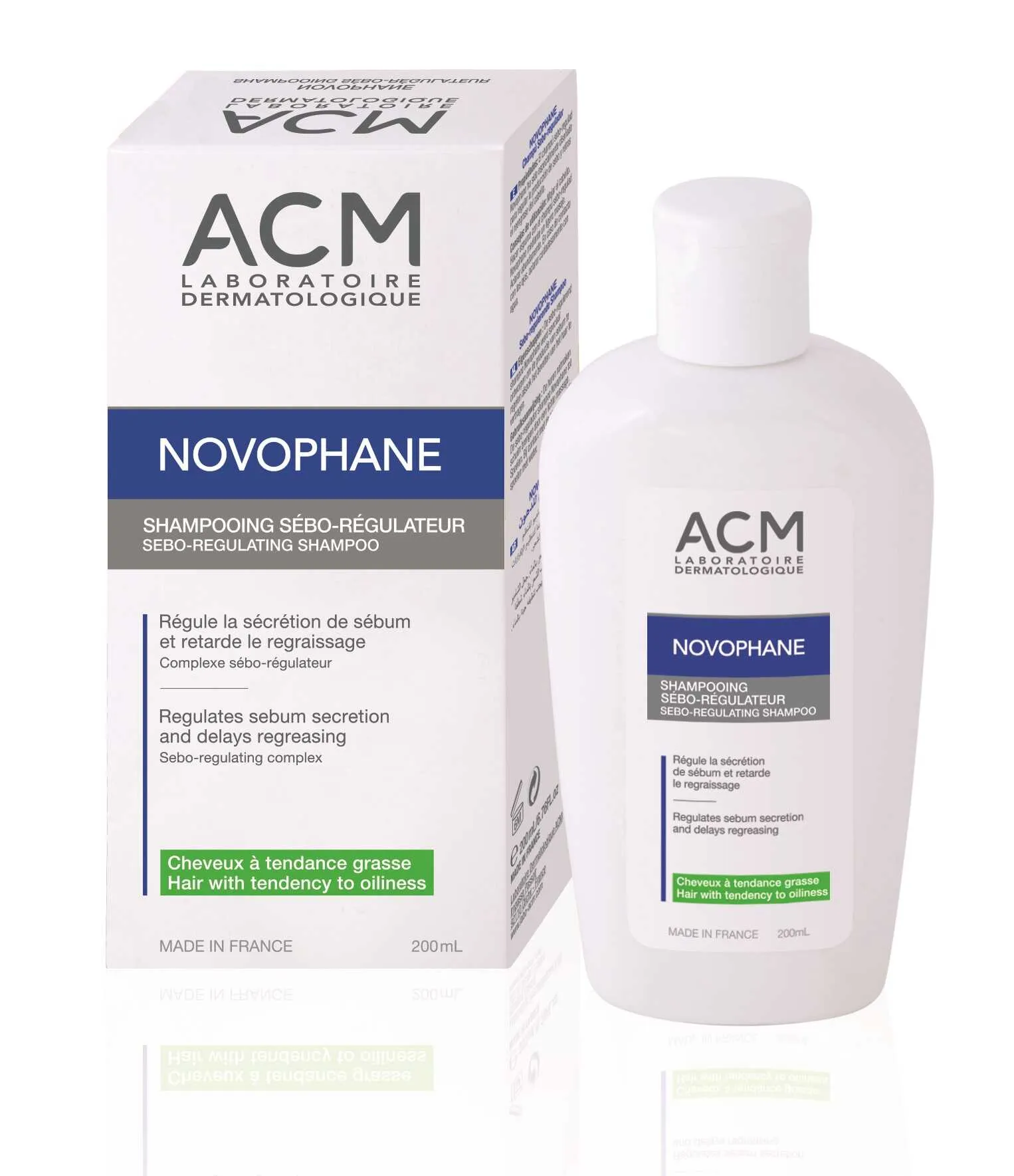 Novophane sampon sebo-reglator x 200 ml (ACM)