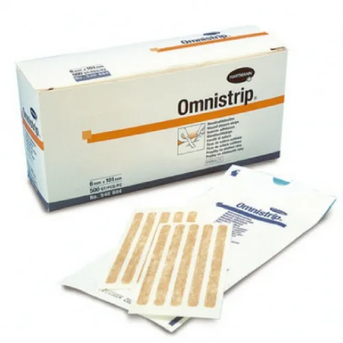 HARTMANN Omnistrip Plasture pentru inlocuirea suturilor chirurgicale 12mm x 101mm, 50 bucati