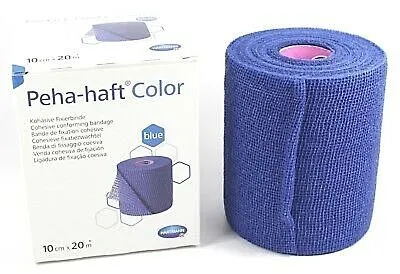 HARTMANN PEHA-HAFT BANDAJ FIXARE ELASTIC AUTOADEZIV BLUE 10CM X 20M X 1BUC