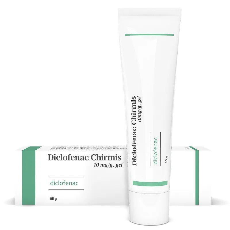 Diclofenac gel Chirmis, 50 g, Tis Farmaceutic