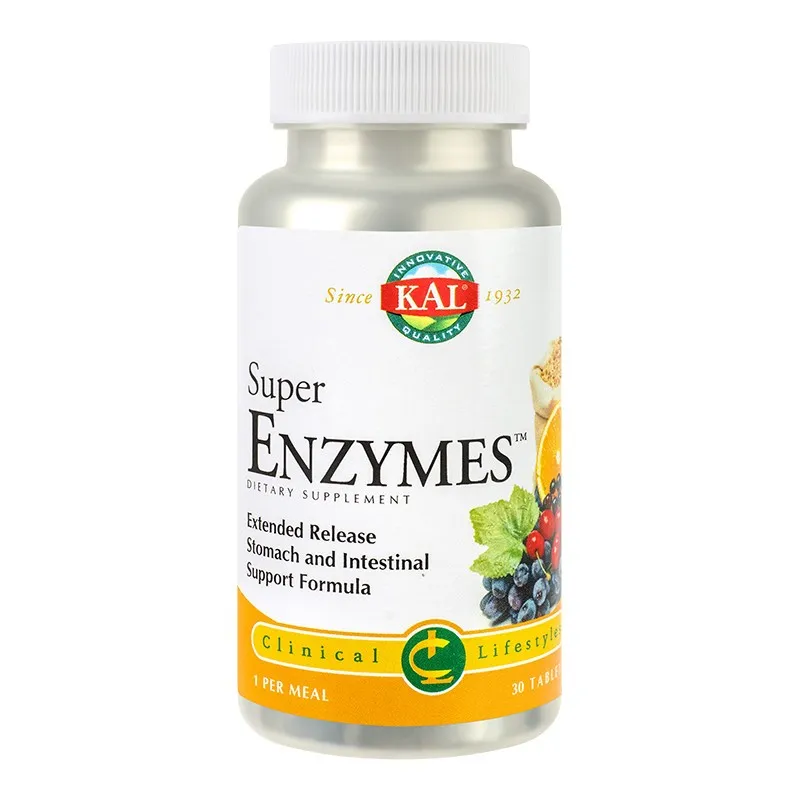 SECOM-SUPER ENZYMES  X 30 TABLETE