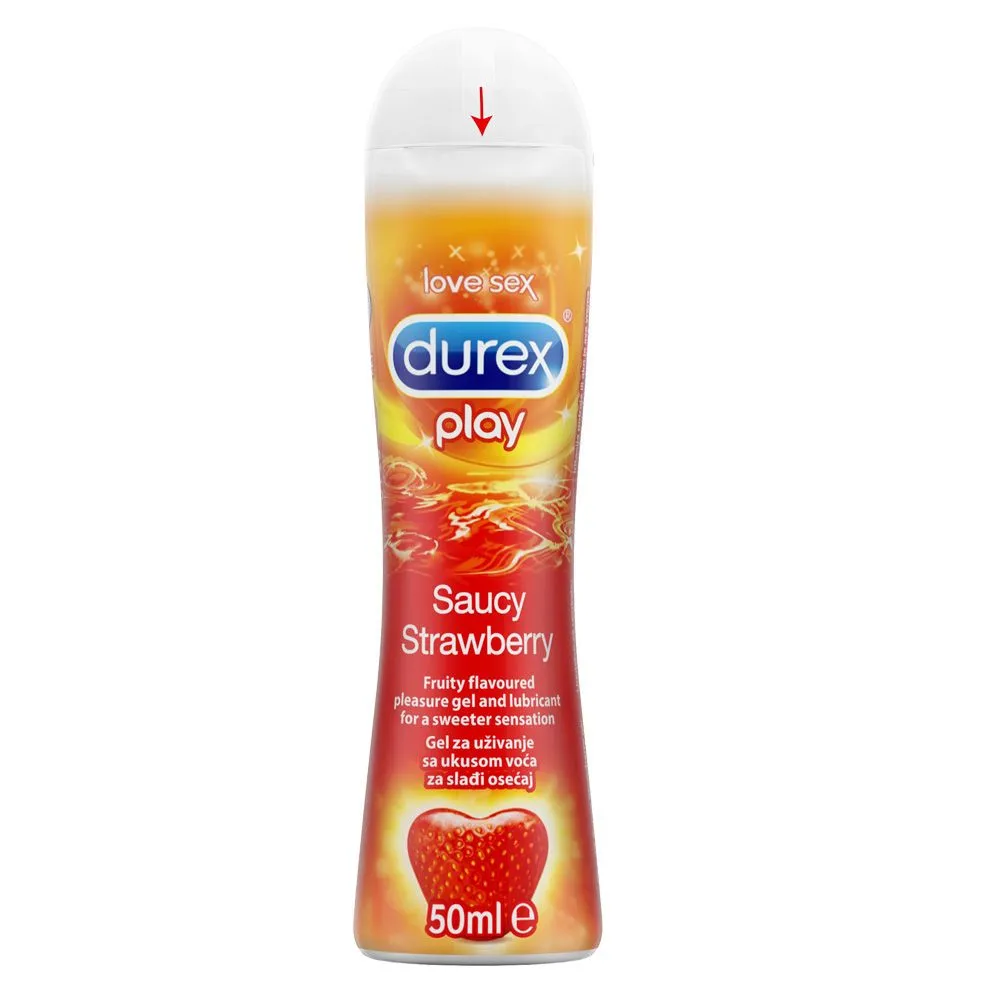 DUREX Lubrifiant Play Strawberry, 50 ml