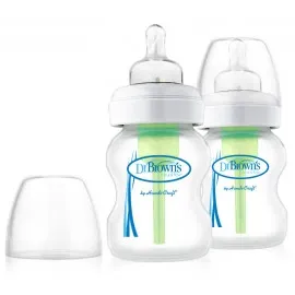Dr. Brown's WB 52005 Biberon OPTIONS Gat Larg 150ml*2buc