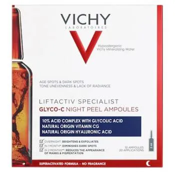 Ser fiole cu efect de peeling Liftactiv Specialist Glyco-C, 10x2ml, Vichy