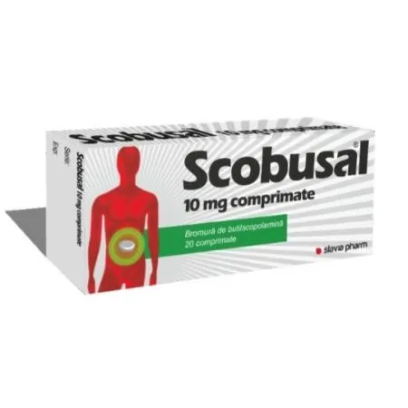 Scobusal, 10 mg, 20 comprimate, Slavia Pharm