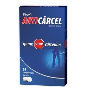 Anticarcel, 56 comprimate filmate, Zdrovit