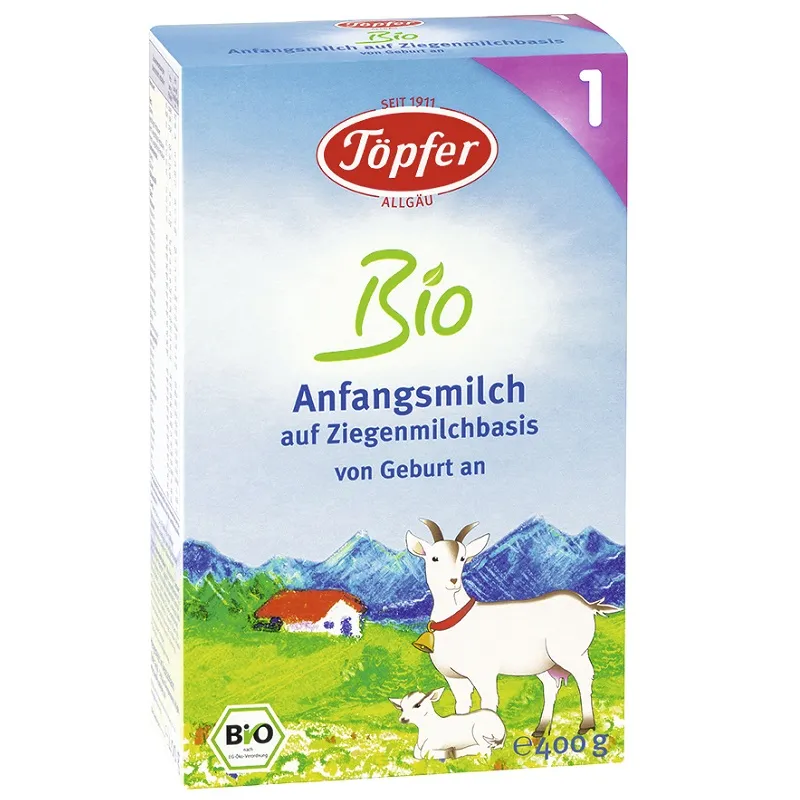 TOPFER Bio Lapte de capra 1, 400 g