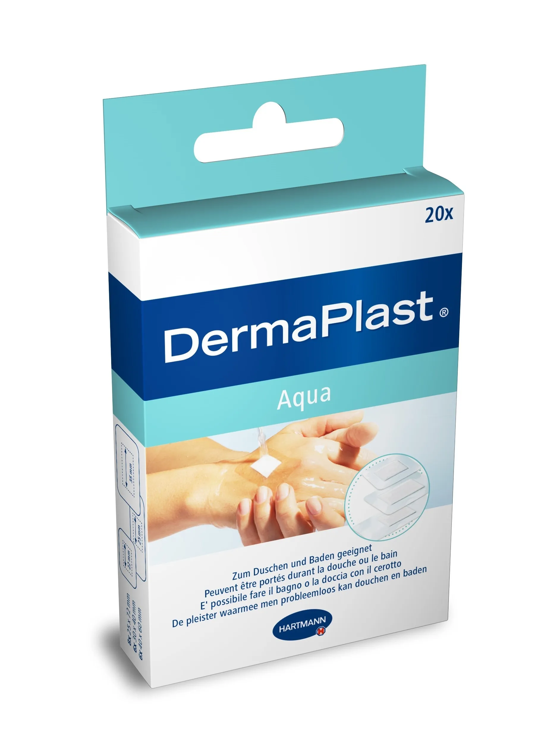 Dermaplast aqua ,20 bucati(Paul Hartmann)