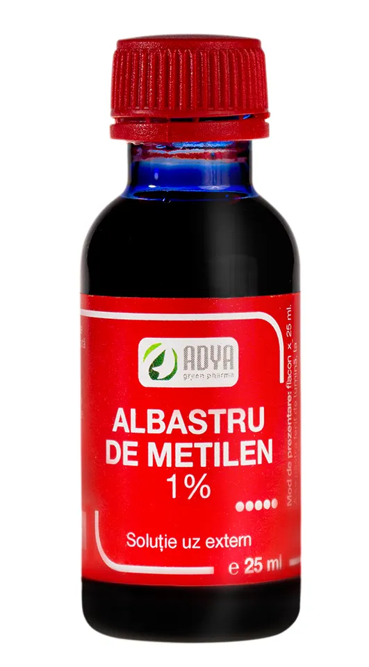 Albastru De Metilen 1% x 25ml -  Adya Green Pharma