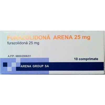 Furazolidona Arena 25mg x 10cp