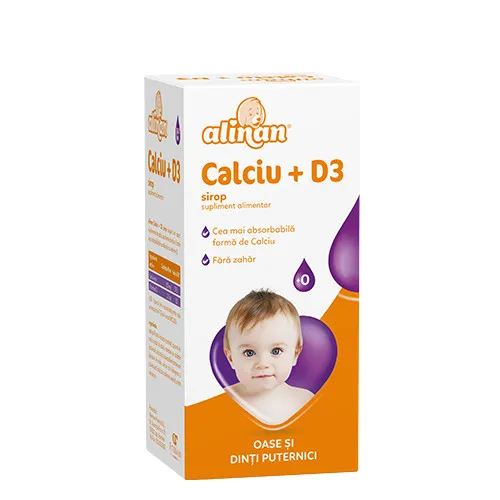 ALINAN CALCIU + D3 SIROP 150ML