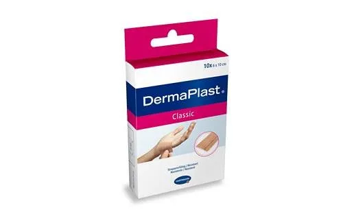 HARTMANN Dermaplast Clasic plasturi, 6cm x 10cm, 10 bucati