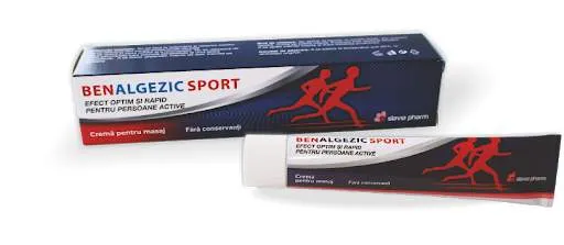 BENALGEZIC SPORT CREMA PENTRU MASAJ 45ML