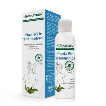 PlantaVir Transpirici frectie pentru masajul corpului, 145ml, VivaNatura