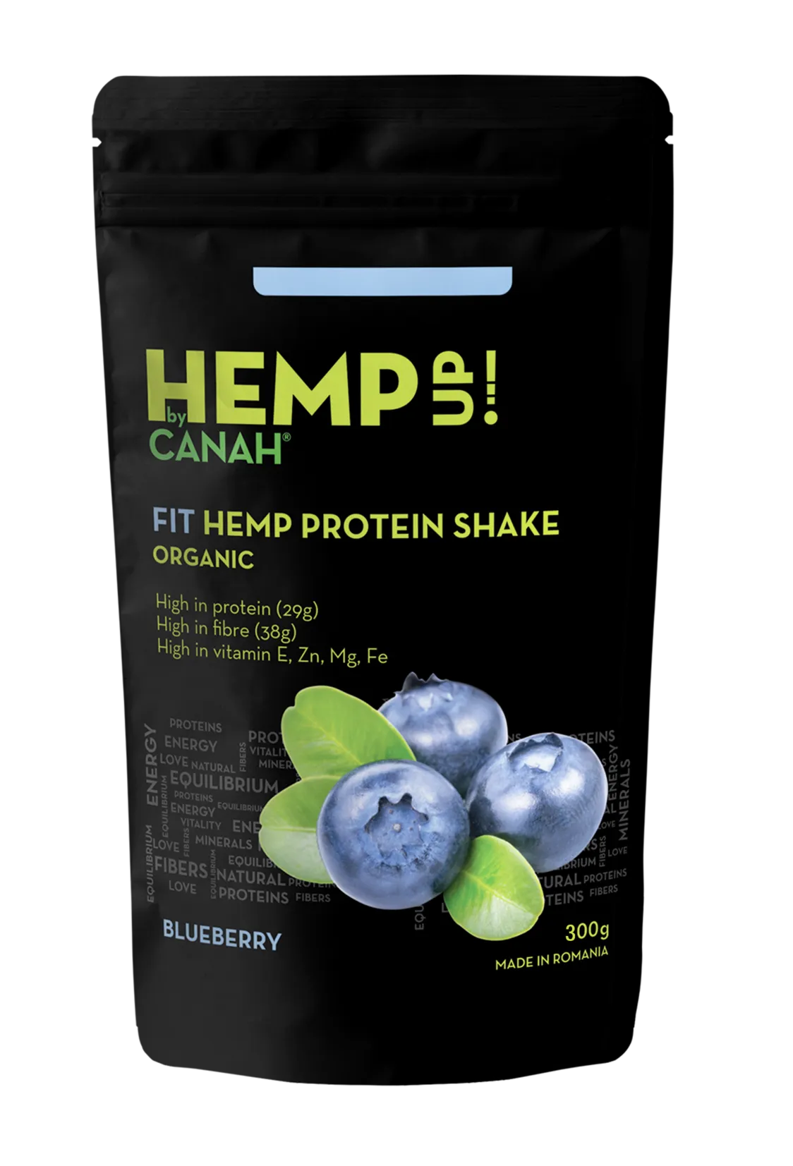 Fit shake proteic canepa+afine 300g (Canah)