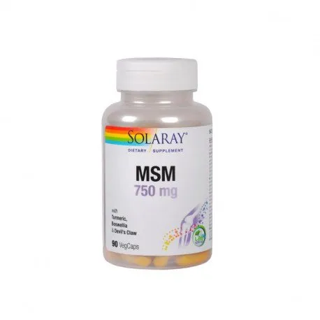 Secom MSM, reducerea inflamatiilor si a durerilor de oase, 90 capsule