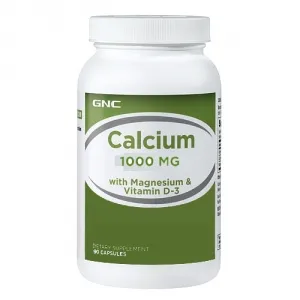 GNC Calcium 1000 (+Mg si vit.D3) 90tb