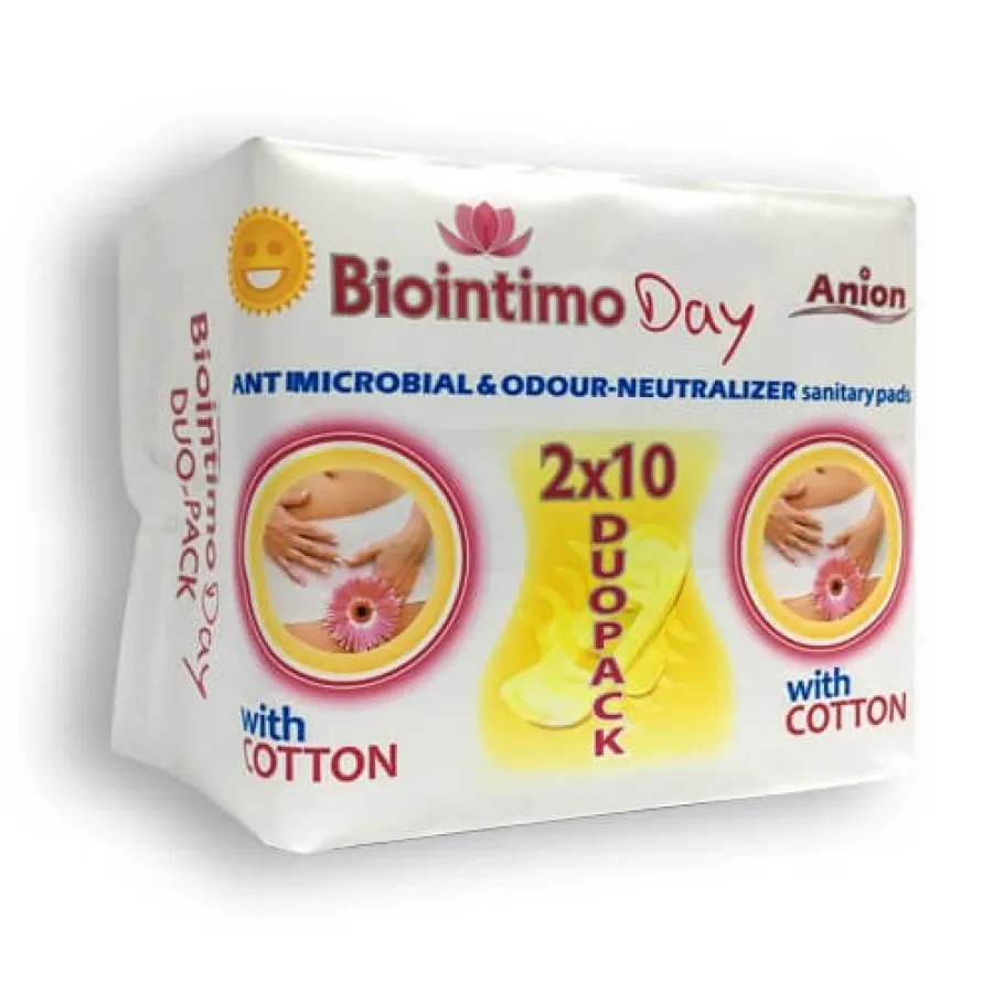 Absorbante de zi duo-pack Biointimo Day, 20 bucati, Denticare-Gate Kft