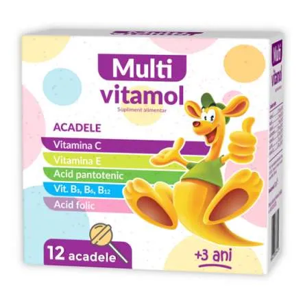 ZDROVIT MULTIVITAMOL ACADELE 3+ 12BUC