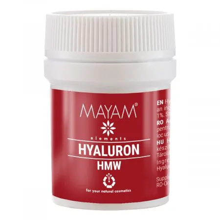 Acid hialuronic pur cu masa moleculara mare (M - 1374), 1 g, Mayam