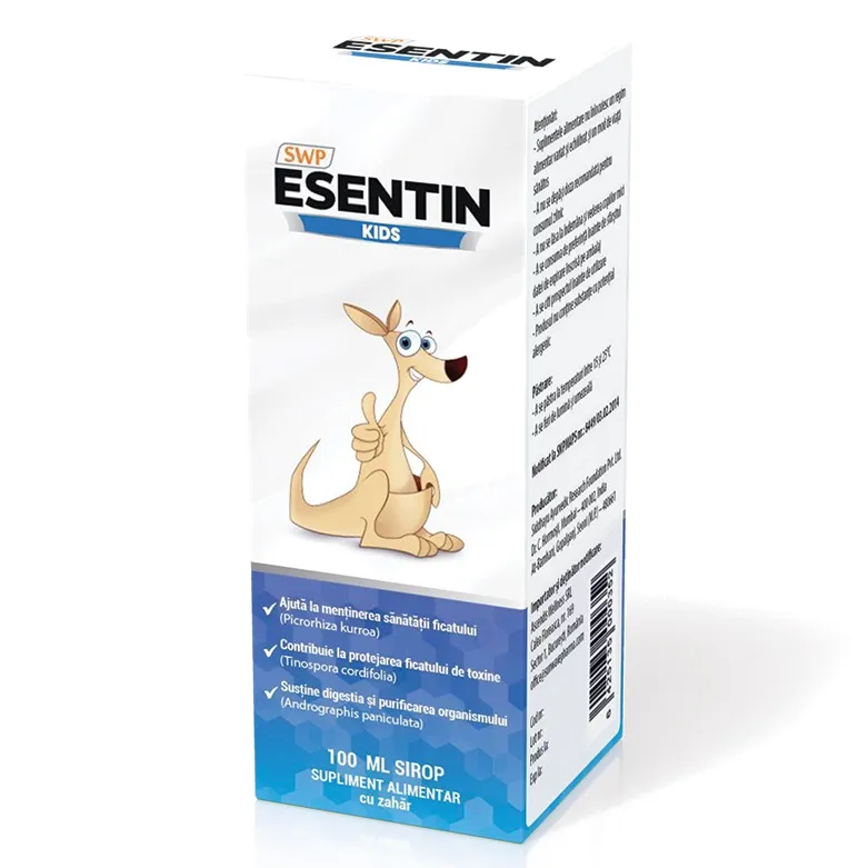 Sirop Esentin Kids, 100 ml, Sun Wave Pharma