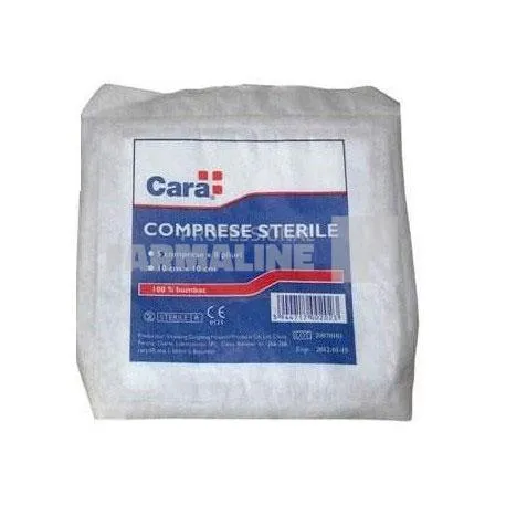 Cara Comprese sterile 10 x 10 cm