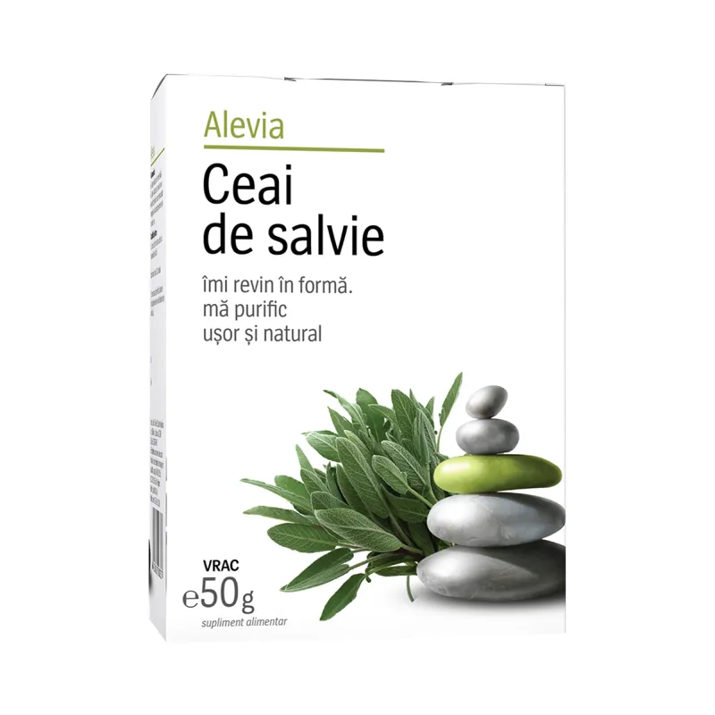 Ceai de salvie, 50 g, Alevia