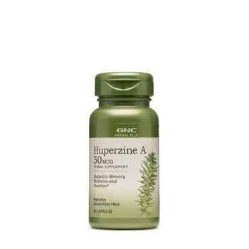 Huperzina A Herbal Plus, 50 capsule, GNC