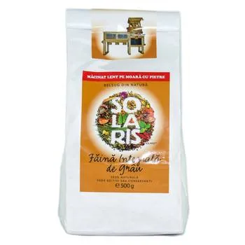 Faina integrala de grau, 500g, Solaris