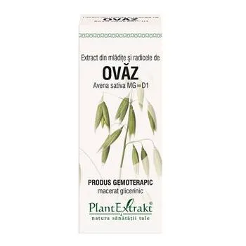 Extract din mladite si radicele de ovaz, 50ml, PlantExtrakt