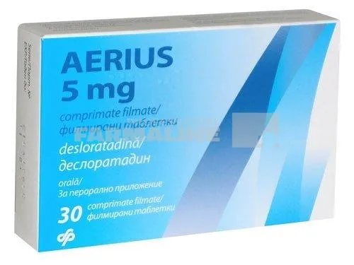AERIUS 5mg x 30 COMPR. FILM. 5mg MERCK SHARP&DOHME LT
