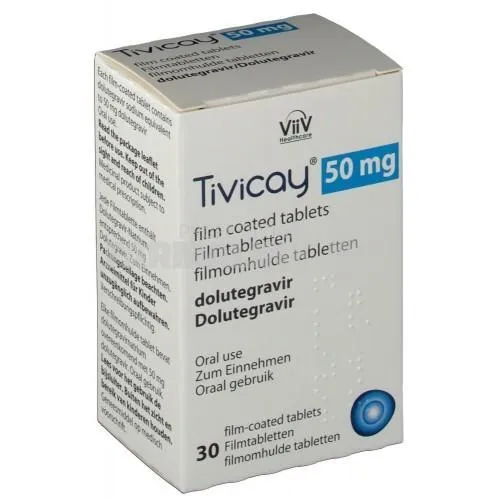 TIVICAY 50mg x 30 COMPR. FILM. 50mg VIIV HEALTHCARE UK L