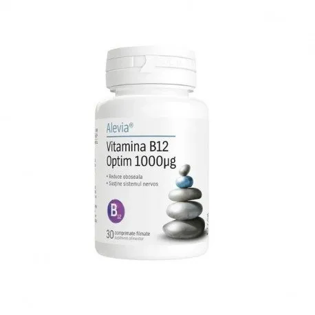 Alevia Vitamina B12 1000mcg, 30 comprimate