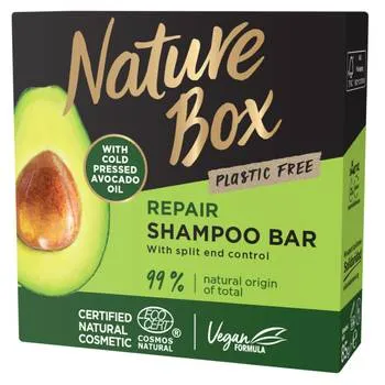 Sampon solid cu ulei de avocado, 85g, Nature Box