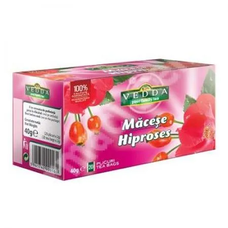 Ceai de macese, 40 g, Vedda