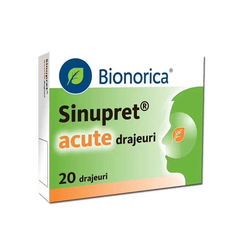 Sinupret acute x 20 drajeuri