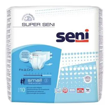 Scutece pentru adulti Super Seni, Small, 10 bucati, Seni