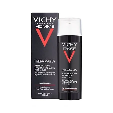 Vichy Homme Hydra Mag C, Cremă de faţă hidratantă cu efect anti-oboseală 50ml