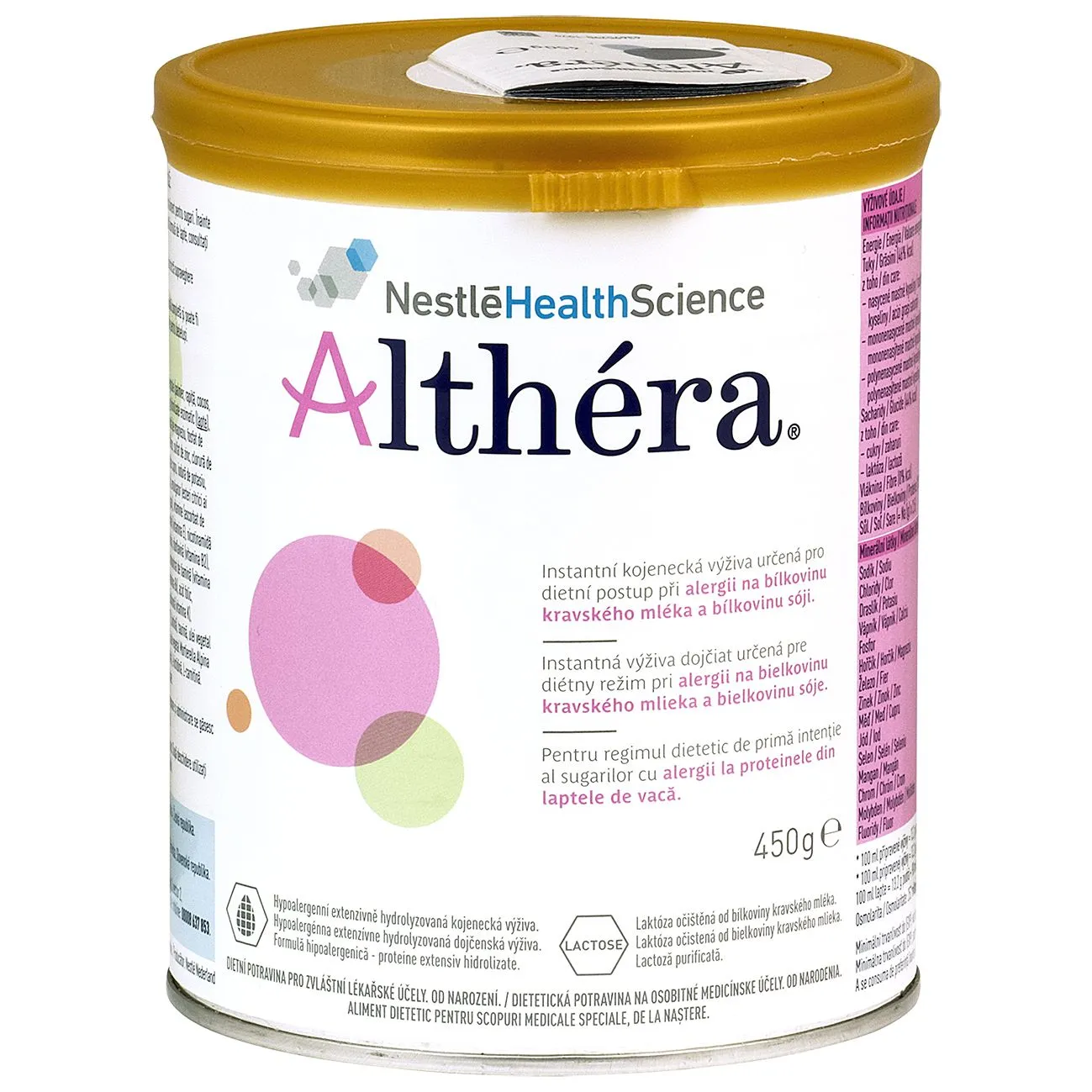 NESTLE ALTHERA LAPTE PRAF X 450G