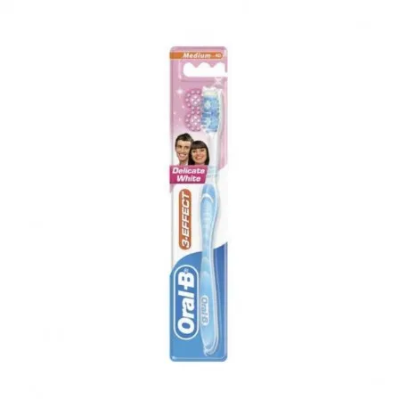 Oral B periuta 3Effect Delicate White, Medium 40