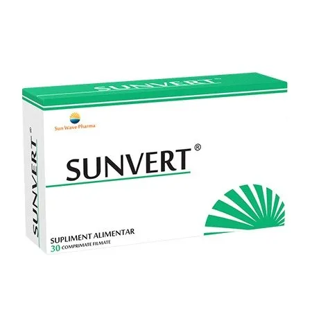 Sunvert, 30 comprimate filmate, Sun Wave