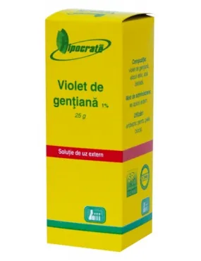 HIPOCRATE VIOLET DE GENTIANA 1% X 25 G