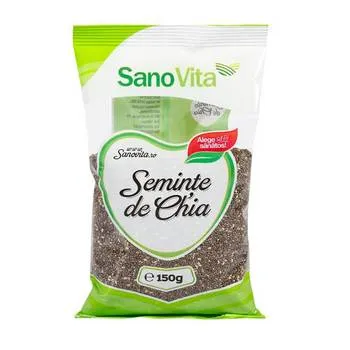 Seminte de chia, 150g, SanoVita