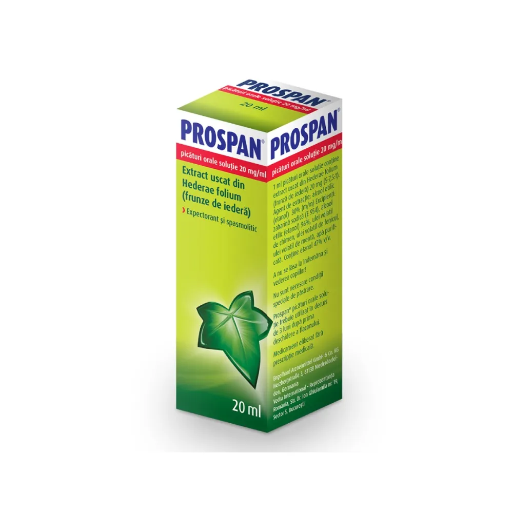 Prospan picaturi orale, 20 ml, Engelhard
