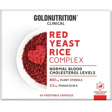 Red Yeast Rice, 60 capsule, Gold Nutrition